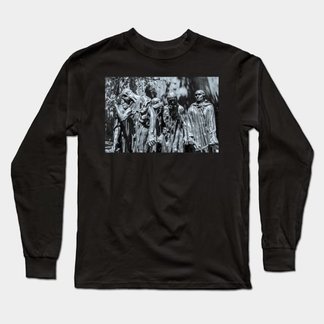 The Burghers of Calais Long Sleeve T-Shirt by thadz